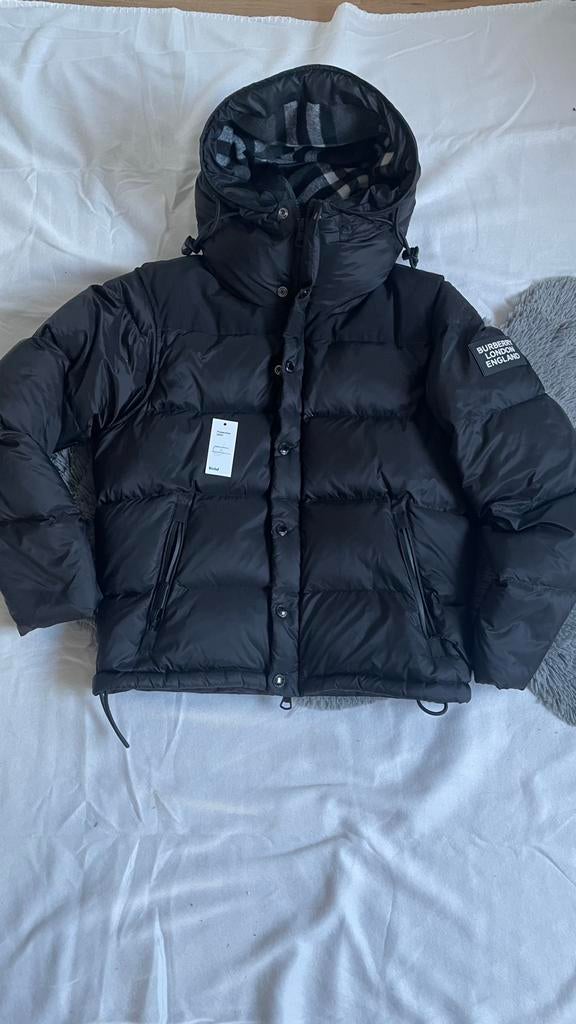 Burberry puffer, Kleding | Heren, Jassen | Winter, Ophalen of Verzenden, Zo goed als nieuw, Maat 46 (S) of kleiner, Zwart