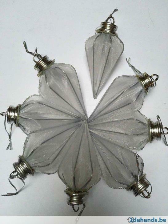 Kerst pegels 8 stuks 5.00€, Antiek en Kunst