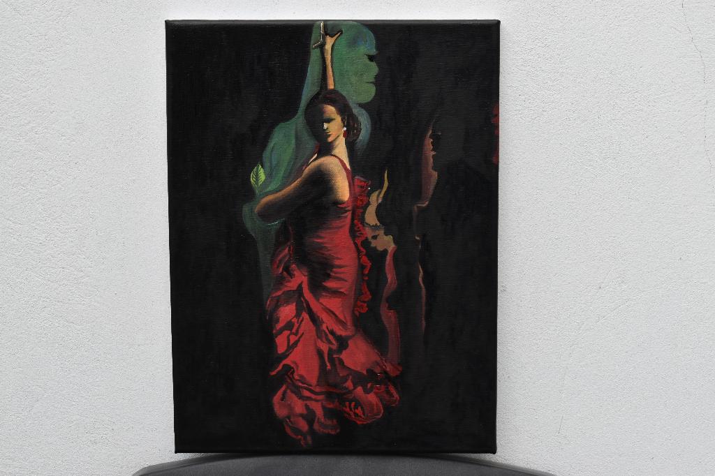 Danseuse espagnole flamenco, par joky kamo, Enlèvement