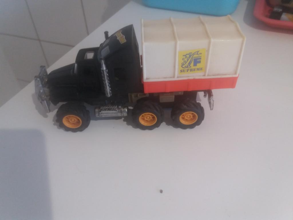 Camion jouet avec remorque, Enlèvement ou Envoi, Utilisé