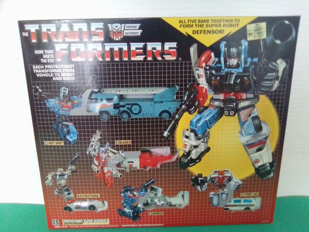 Transformers G1 Autobots Defensor en Boite 100%, G1, Enlèvement ou Envoi, Neuf, Autobots