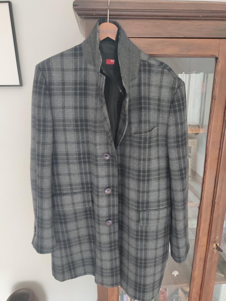 mooie herenjas van Ornella Luigi, Andere, Enlèvement, Noir, Taille 52/54 (L)