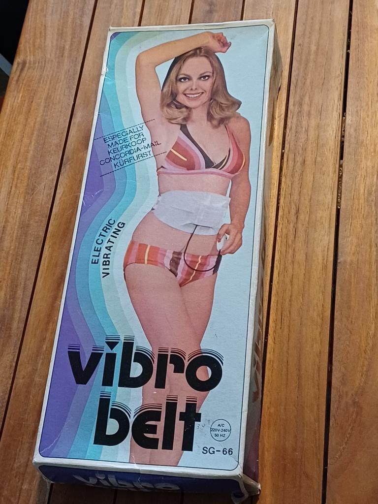 Très vintage des années 70 : perdez du poids sans bouger !, Enlèvement ou Envoi