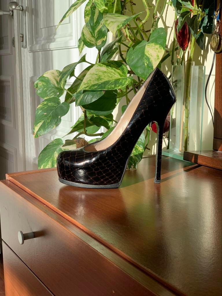 Yves Saint Laurent - Chaussures à talons - 37, Vêtements | Femmes, Chaussures, Porté, Chaussures à haut talons, Brun, Enlèvement ou Envoi