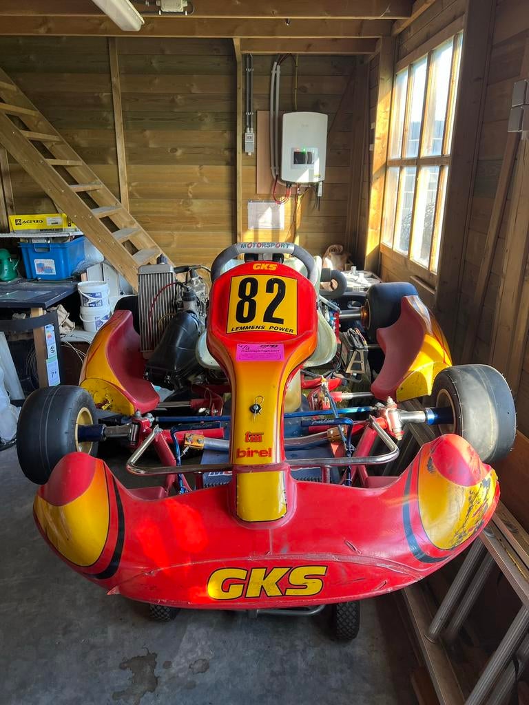 Birel Kart met Rotax Max 125CC, Ophalen, Gebruikt, Kart