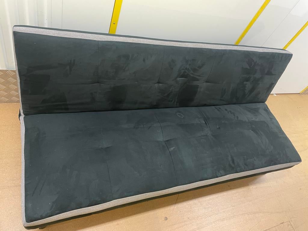 Zetel verstelbaar tot zetelbed, Huis en Inrichting, Zetels | Zetels, Ophalen, Kunststof, 150 tot 200 cm, Tweepersoons