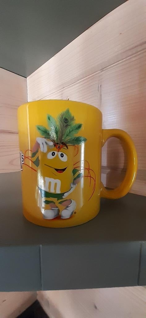 Mug jaune M&M 2014, Enlèvement ou Envoi, Comme neuf