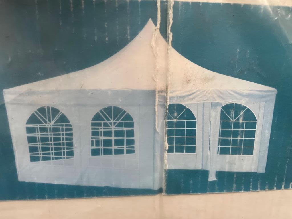 Pagodetent PARTY TENT, Tuin en Terras, Ophalen, Opvouwbaar, Zo goed als nieuw, 4 tot 6 meter