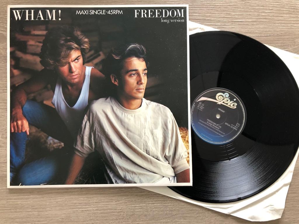WHAM! - Freedom (12#), Cd's en Dvd's, Vinyl | Pop, Ophalen of Verzenden, Zo goed als nieuw, 12 inch, Pop