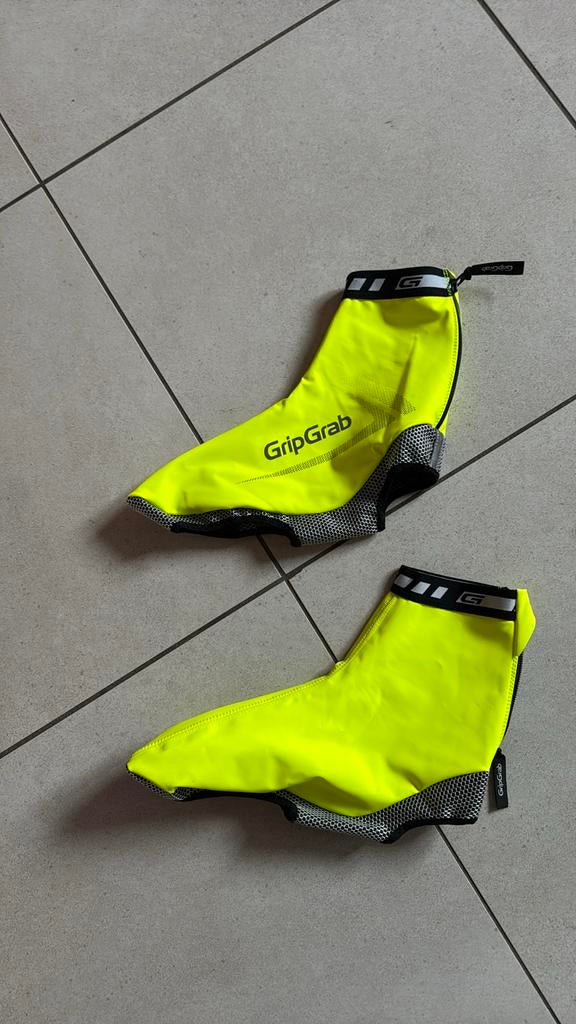 Couvre-chaussures Gribgrab PACR jaune, taille L 42/43, Enlèvement ou Envoi, Neuf, L, GripGrab