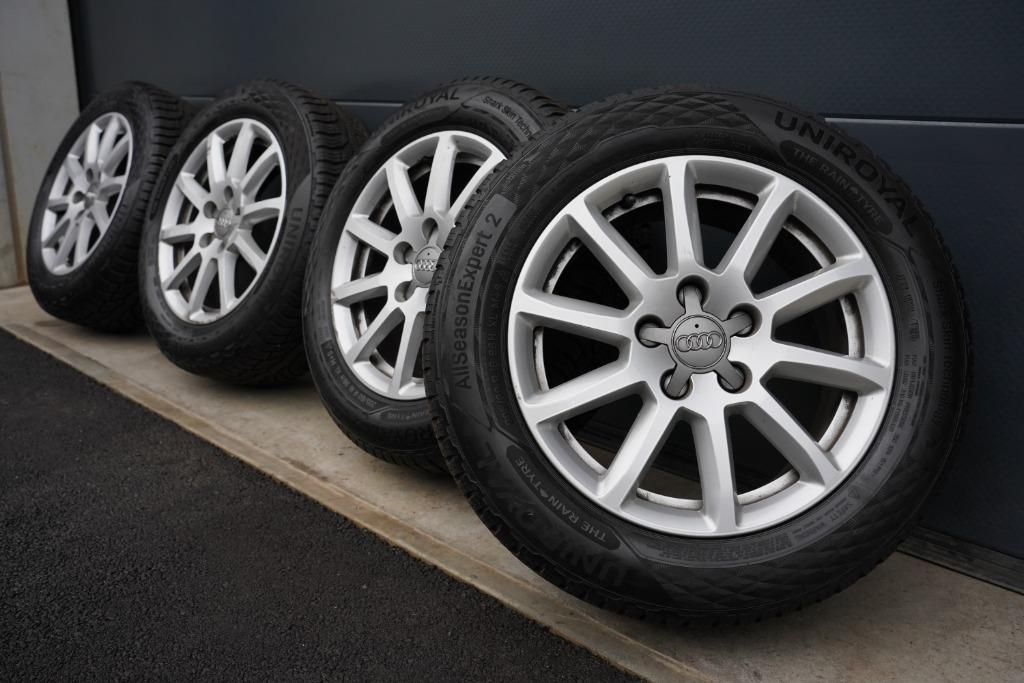 Kit 4 Saisons 16' original pour AUDI A4 (et autres), Ophalen, Gebruikt, Velg(en), 16 inch