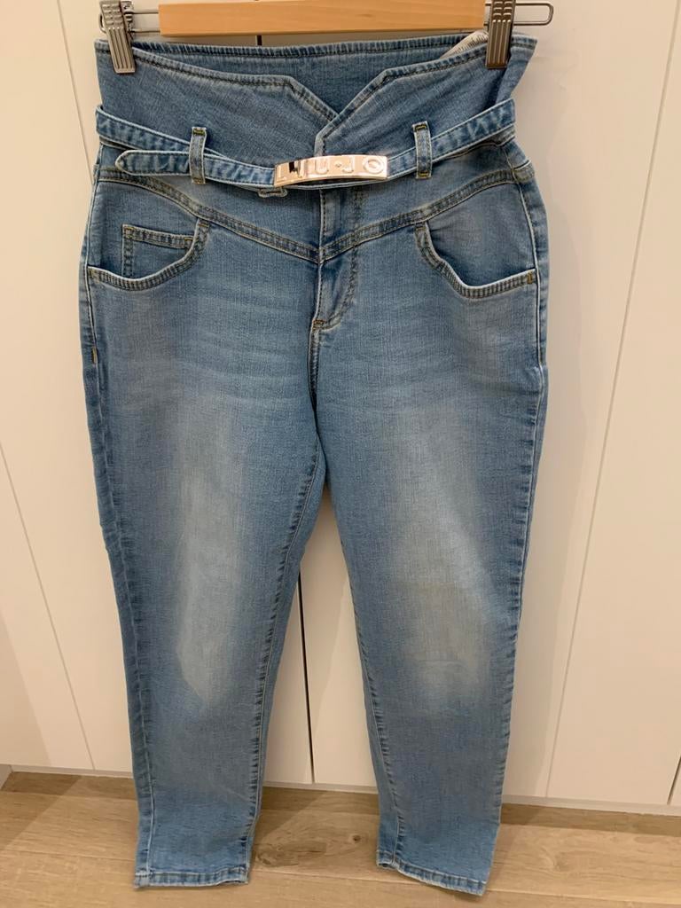 Liu-jo jeans 27 met zilveren gesp, Ophalen of Verzenden, Zo goed als nieuw
