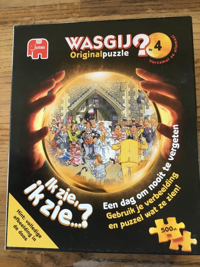 Puzzel Jumbo 500 stukjes Wasgij original 4, Ophalen of Verzenden, 500 t/m 1500 stukjes, Gebruikt, Legpuzzel