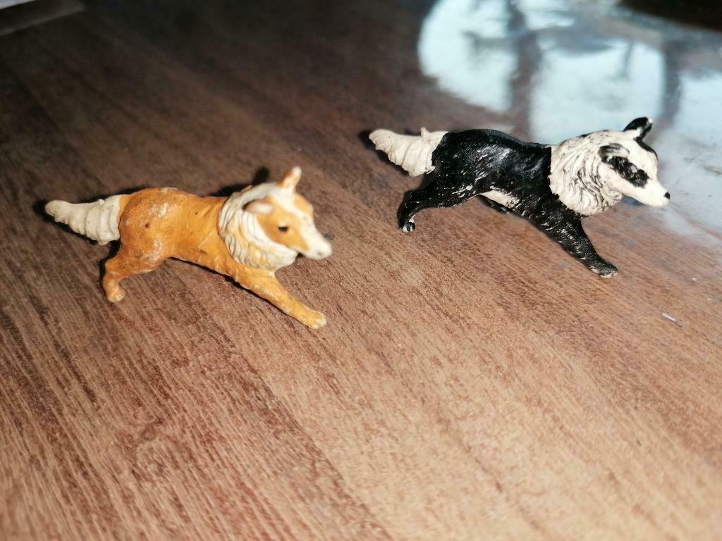 Plastieken diertjes honden, Envoi, Utilisé