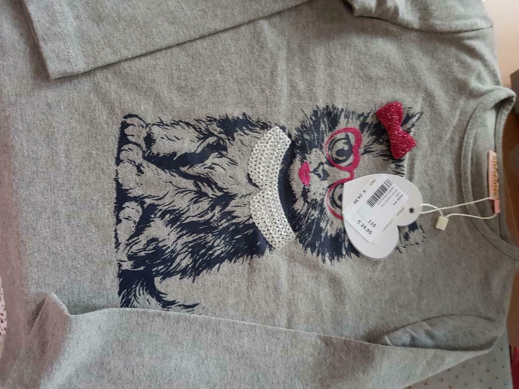 Nieuw T shirt met lange mouw merk someone maat 110, Kinderen en Baby's, Kinderkleding | Maat 110, Meisje, Nieuw, Ophalen of Verzenden