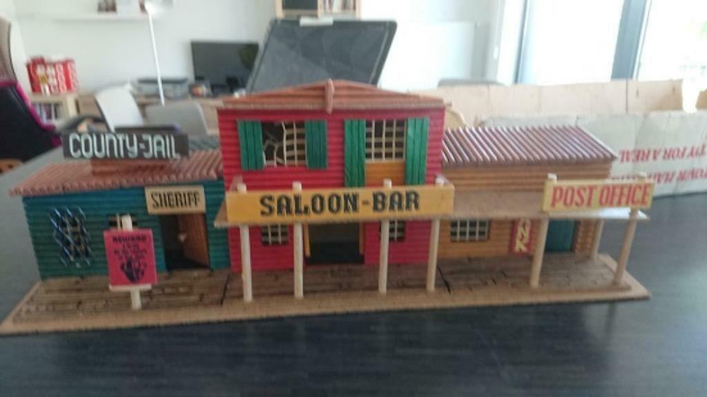 Houten speelgoed western wild west, Ophalen of Verzenden, Gebruikt, Overige typen