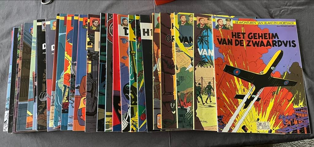 Blake en Mortimer - reeks begin tot 2024, Enlèvement ou Envoi, Série complète ou Série, Comme neuf, Edgar P Jacobs