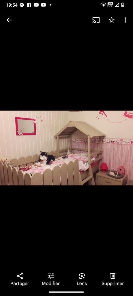 Chambre bébé/enfant Périclès + lit cabane, Enlèvement, Utilisé