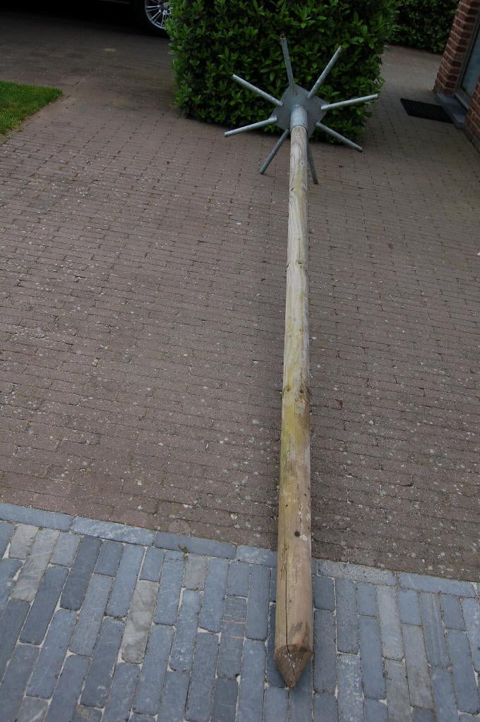 Steunpaal voor bomen bv. dakplatanen, Ophalen, Dakboom