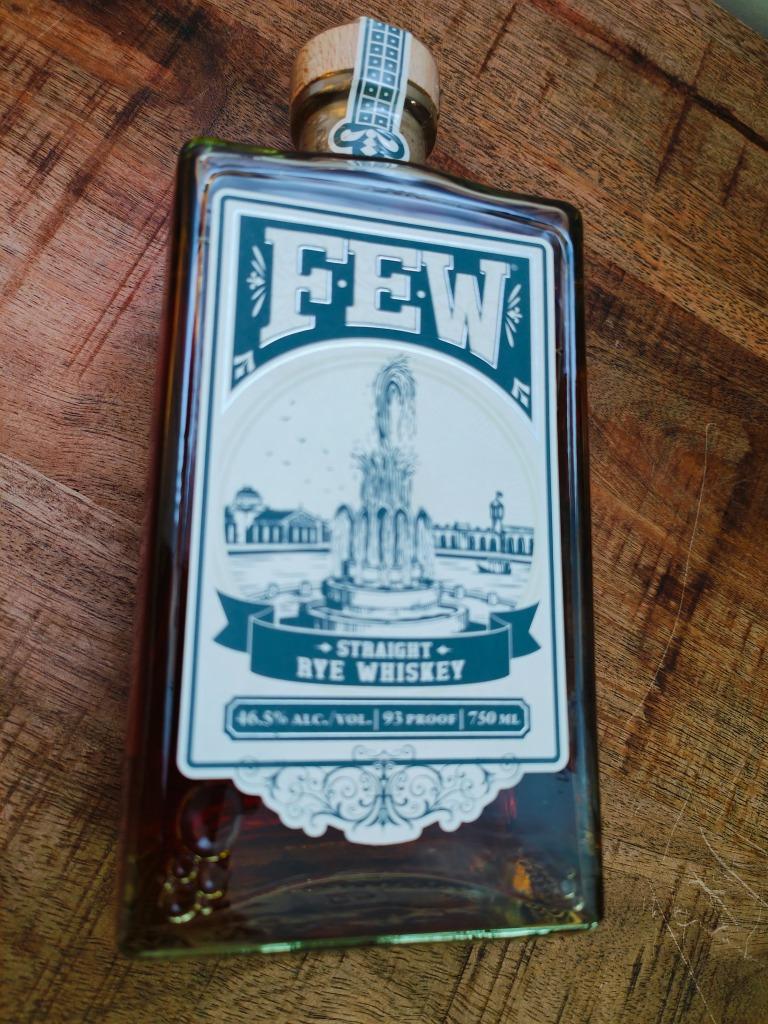 Whisky de seigle léger FEW 75 cl/ 46,5 % - Bourbon, Neuf, Autres régions, Enlèvement ou Envoi, Pleine