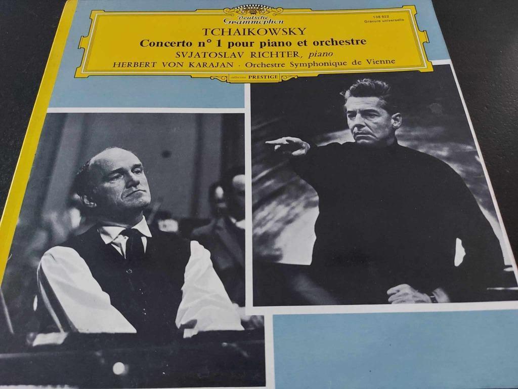TCHAIKOWSKY / RICHTER - KARAJAN - Concerto N 1 Pour Piano, 12 pouces, Enlèvement ou Envoi, Utilisé, Musique de chambre