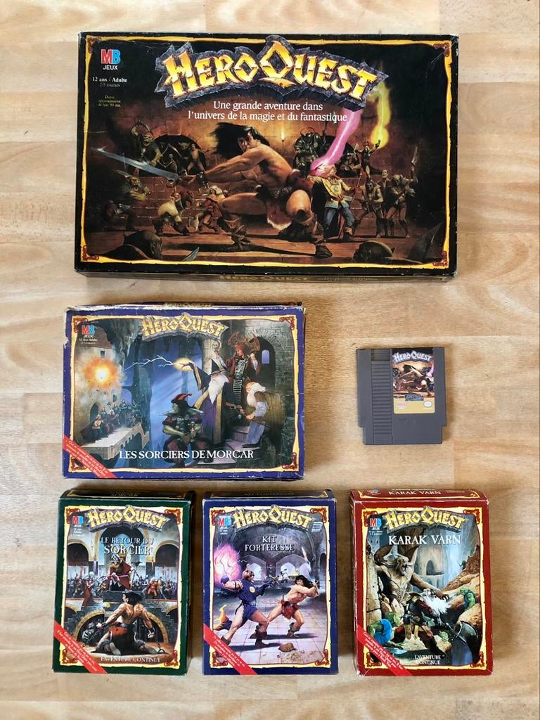 Heroquest, Hobby en Vrije tijd, Verzenden, Zo goed als nieuw