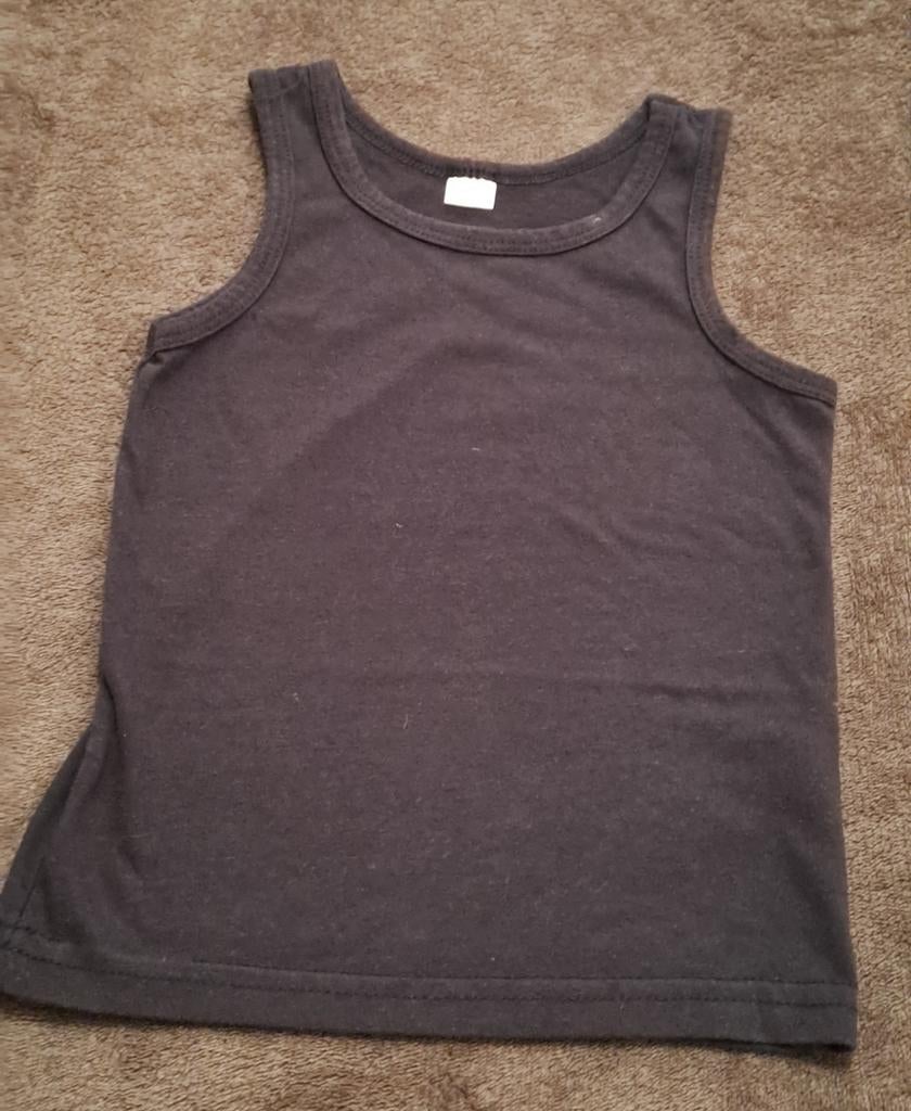 ♤ Donker blauw onderhemdje ( maat 98-104), Ophalen of Verzenden, Zo goed als nieuw, Jongen, Nacht- of Onderkleding