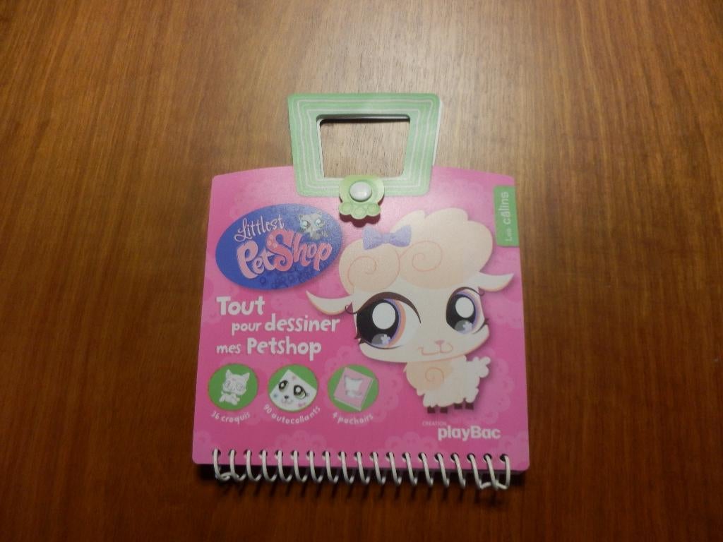 ( 4) -carnet créatif petshop -, Enfants & Bébés, Jouets | Éducatifs & Créatifs, Comme neuf, Enlèvement ou Envoi