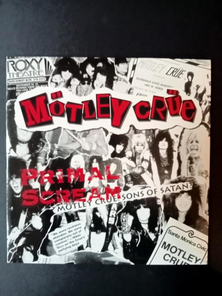 Motley crue, Primal Scream 7' UK 1987, Enlèvement ou Envoi