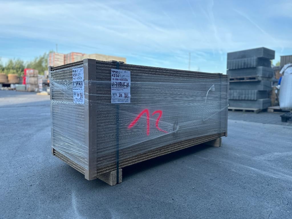 OSB 18 mm - 169x63 cm tand en groef