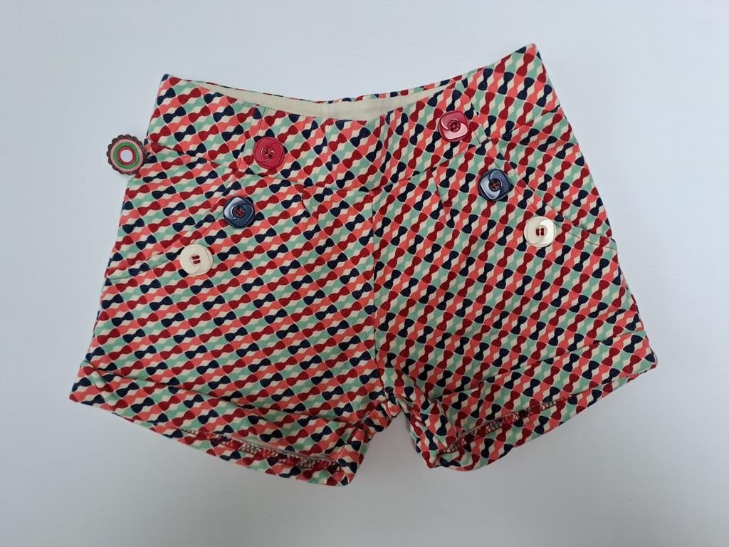 Short multicolore t 110-116, Pantalon, Enlèvement ou Envoi, Comme neuf, 4 funky Flavours