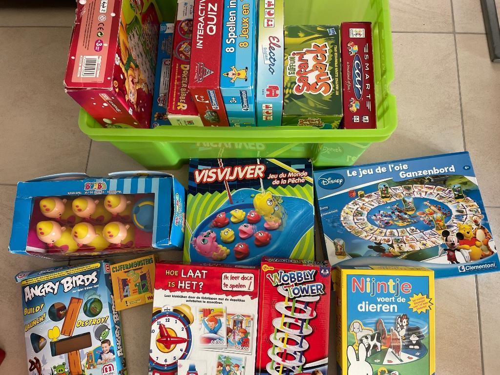 Heel veel spelletjes, Ophalen, Gebruikt