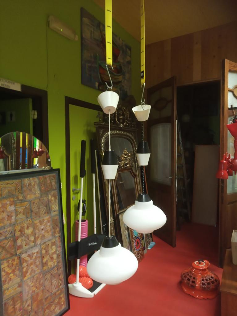 Retro.vintage Louis Kalff hanglamp, Ophalen