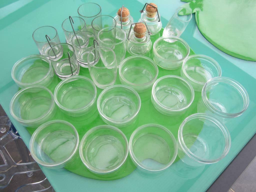 LOT de Verrines, Ophalen of Verzenden, Gebruikt, Glas, Glas of Glazen