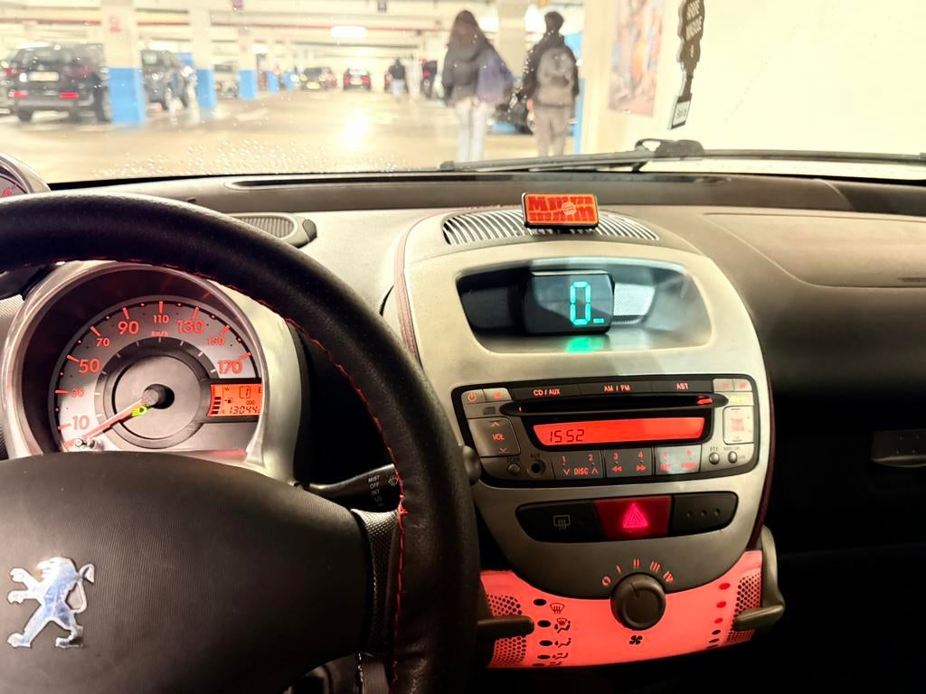 Peugeot 107, Argent ou Gris, Achat, Entreprise, Noir