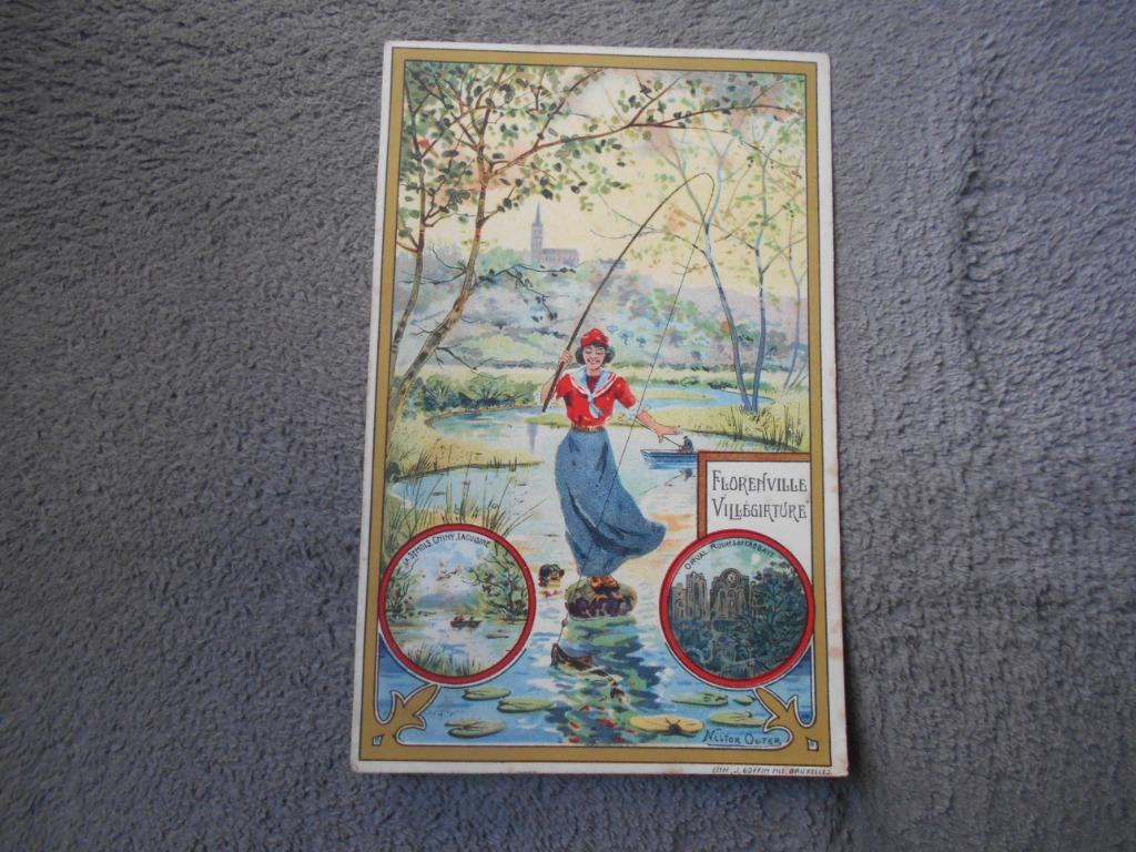 ancienne carte postale Florenville villégiature, Enlèvement ou Envoi, Avant 1920, Affranchie, Luxembourg