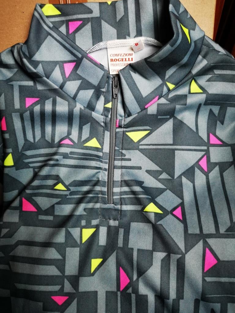 Chemise de vélo vintage Confezioni Rogelli jamais portée tai, Neuf, Vêtements d'extérieur, Rogelli, M