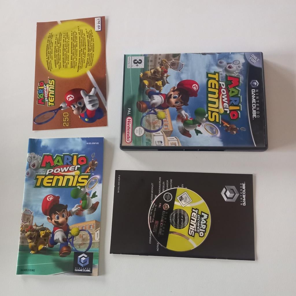Mario Power Tennis Game Cube pour Nintendo, Consoles de jeu & Jeux vidéo, Enlèvement ou Envoi, Comme neuf