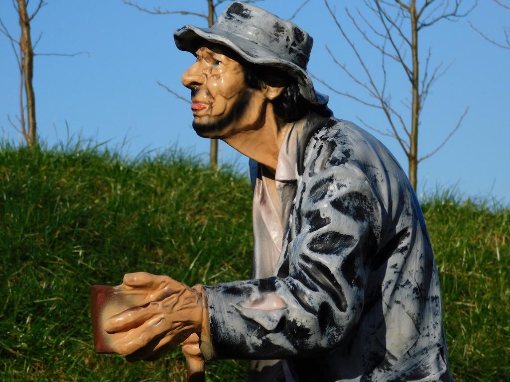 tuinbeeld, Tuin en Terras, Tuinbeelden, Ophalen of Verzenden, Nieuw, Kunststof, Mensenbeeld
