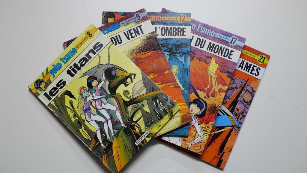BD Yoko Tsuno 8 Titans 9 Fille 12 Proie 17 Matin 21 Porte, Enlèvement ou Envoi, Utilisé