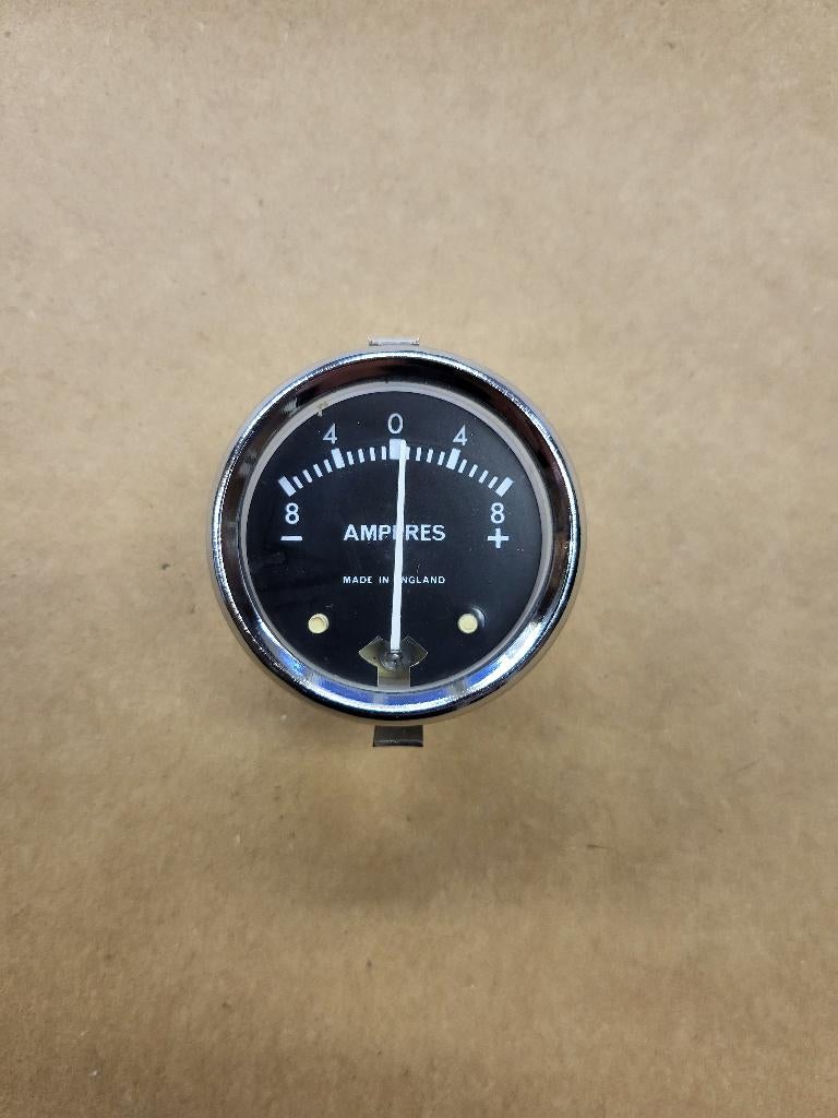 Amperemeter 8 ampere, inbouwdiameter 40mm(nieuw), Ophalen of Verzenden, Nieuw