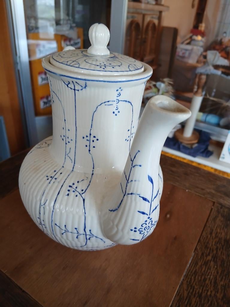 Cafetière céramique boch frères La Louvière, Antiquités & Art, Antiquités | Céramique & Poterie, Enlèvement ou Envoi