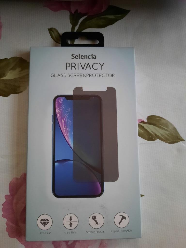Protecteur d'écran en verre intimité IPhone 12 pro 11/Xr, Enlèvement ou Envoi, Neuf, IPhone 12, Façade ou Cover