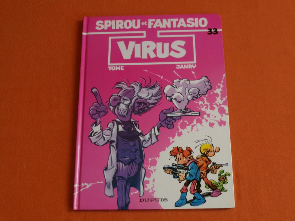VIRUS - SPIROU ET FANTASIO - N 33, Livres, Enlèvement ou Envoi, Une BD, Utilisé, Dupuis
