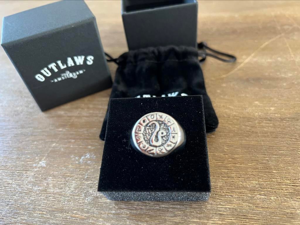 Bague pour homme Zodiac-Aquarius Taille 10, Enlèvement ou Envoi, Neuf, Autres matériaux