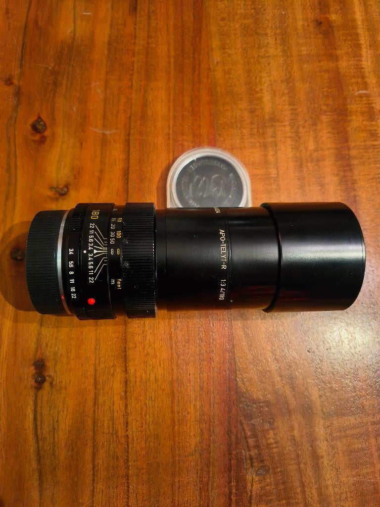 Leica R Apo-Telyt Canada 180 mm F 3.4-objectief, Ophalen of Verzenden, Zo goed als nieuw