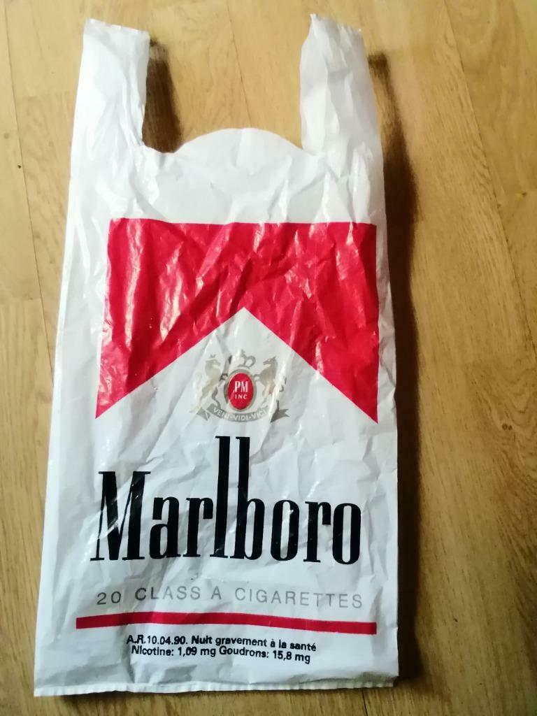 Sac en plastique Malboro, Collections, Enlèvement ou Envoi, Comme neuf, Emballage