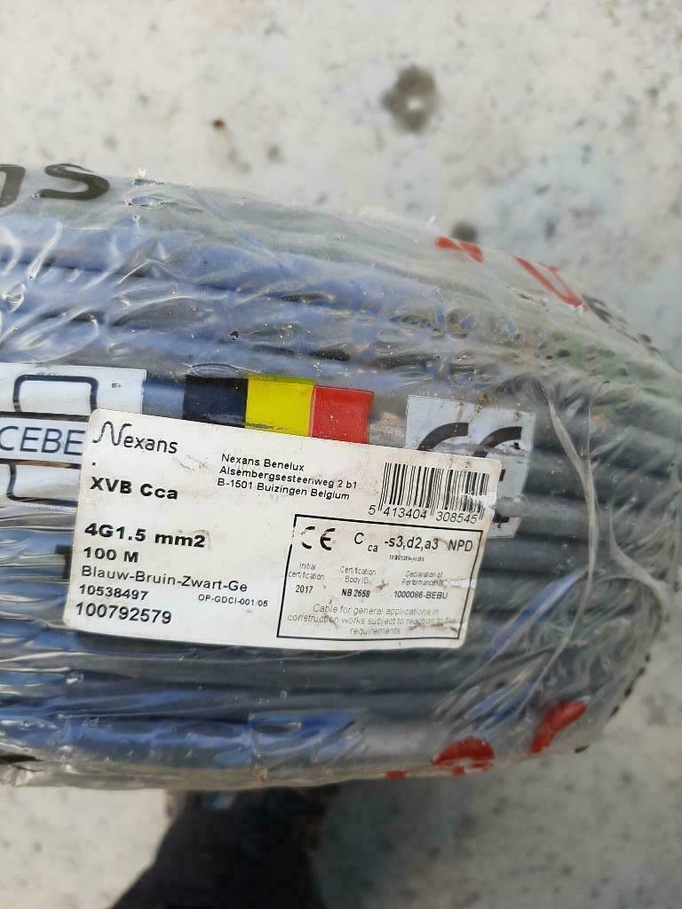 xvb 5G1.5 3G2.5 5G2.5 5G4mm2 EXVB 4x10mm2 également XGB, Enlèvement, Neuf, Câble ou Fil électrique