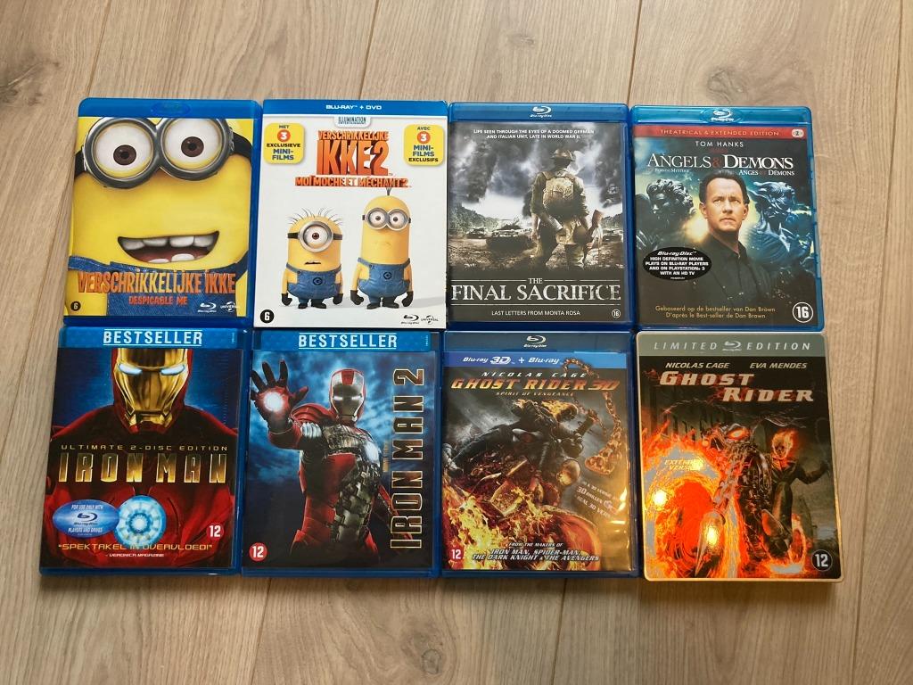 Diverse Blu-ray films, Enlèvement, Comme neuf, Autres genres