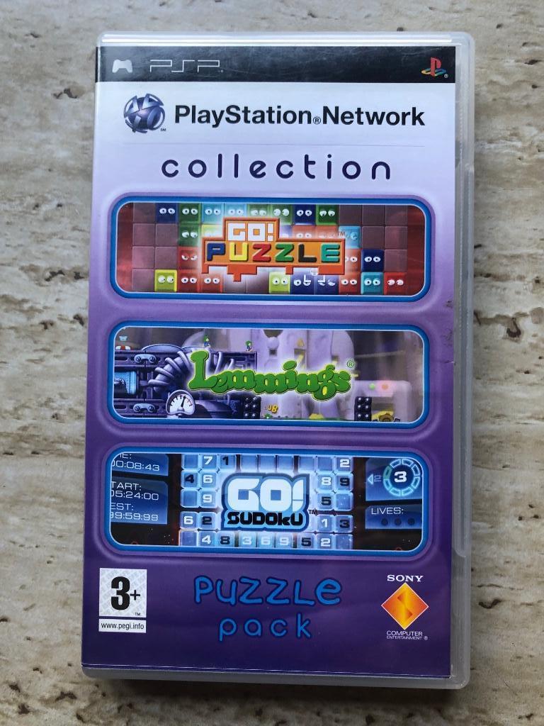PSP PlayStation Network Collection Puzzle pack, Games en Spelcomputers, Games | Sony PlayStation Portable, Puzzel en Educatief